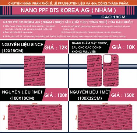 NGUYÊN LIỆU NANO PHA PPF NHÁM
