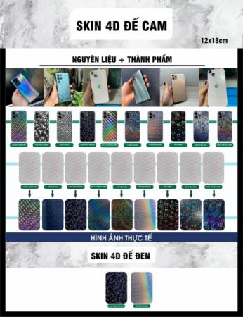 SKIN 4D ĐẾ CAM