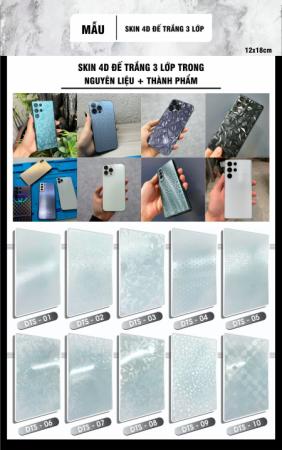 SKIN 4D ĐẾ TRẮNG 3 LỚP