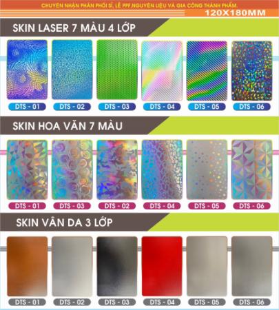 SKIN HOA VĂN 7 MÀU